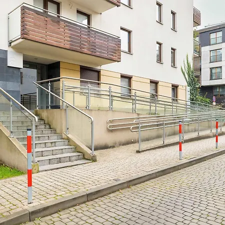 アパート Grzegorzecka Family With Balcony & Parking Cracow By Renters